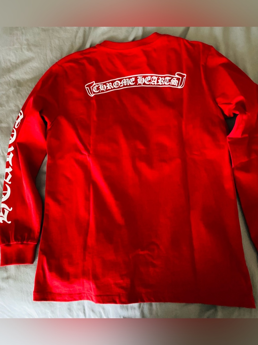 Chrome Hearts Long Sleeve Pocket Tee-Shirt XL - Picture 2 of 8